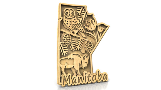 C305-Manitoba Layered Scroll Saw Pattern — Alex Fox Patterns
