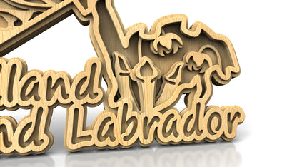 C305-Newfoundland and Labrador Scroll Saw Pattern — Alex Fox Patterns