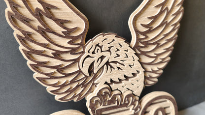 C306-USA Anniversary Layered Scroll Saw Pattern — Alex Fox Patterns