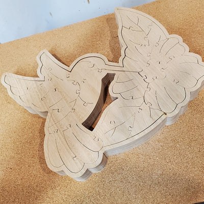 P04-Hummingbird scroll saw project pattern