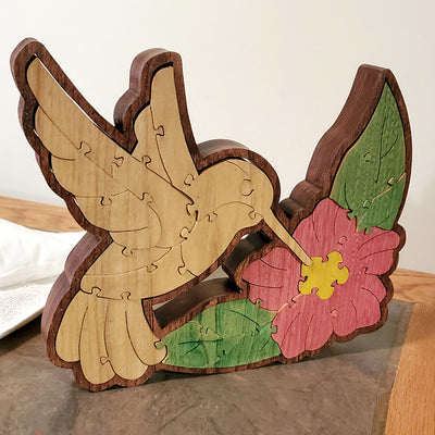 P04-Hummingbird scroll saw project pattern