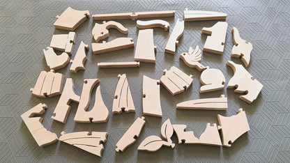 P06-Cat Puzzle Scroll Saw Pattern — Alex Fox Patterns